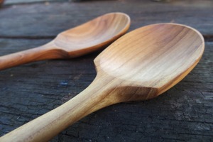 Wooden <b>spoon</b> Handmade Wooden Rice <b>Spoon</b> Solid Wood Kitchen Utensil for Serving Salad <b>Soup</b> Long Handle Smooth Polished - Product Image 2