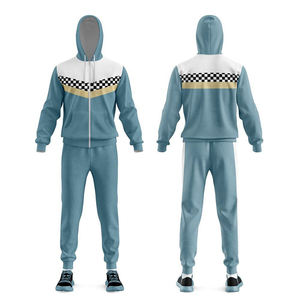 บริการ OEM ชุดวอร์มผู้ชายพรีเมียมผ้าฝ้ายแท้ 100% คุณภาพสูง ขนาดสั่งทำได้ สำหรับฤดูหนาว - Product Image 2