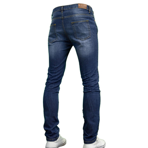กางเกงยีนส์ผ้ายืดเข้ารูปของผู้ชายผ้าฝ้ายออกแบบได้ตามต้องการ - Product Image 2