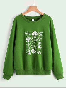 Trendsbycp คอลเลกชันใหม่ของเครื่องแต่งกายสตรีทแวร์ลำลองแขนยาวเสื้อกันหนาวโพลีเอสเตอร์แบบสวมหัวโลโก้ด้านหน้าสำหรับฤดูหนาว - Product Image 4