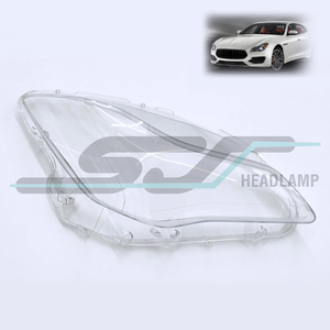 Couvre-phare en polycarbonate transparent de qualité supérieure pour Quattroporte 2016-2020, côté conducteur/passager - Product Image 2