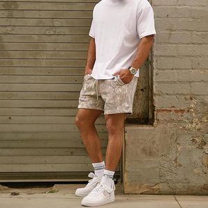 Pantalones Cortos Deportivos con Estampado de Camuflaje para Hombre, Pantalones Cortos de Baloncesto para Hombre, Ropa Deportiva Informal para Exteriores, Senderismo - Product Image 5