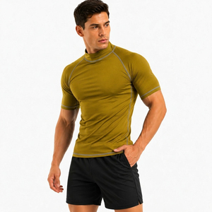 <b>Men's</b> Sleeve <b>Compression</b> T <b>Shirt</b> Breathable Quick Dry Slim Fit Sports Top Workout Training Tee long sleeve <b>compression</b> <b>Shirt</b> - Product Image 5