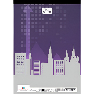 Cuaderno promocional personalizado para regalos corporativos, blanco y amarillo, para uso escolar y de oficina, a precio mayorista. - Product Image 1