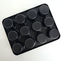 Antihaft-Muffinbackform für 12 Cupcakes – Backen mit Geschicklichkeit und Leichtigkeit – Backsets für Muffin-Enthusiasten – Backpraktiken für perfekte Cupcakes