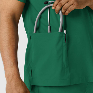Ensemble de blouses médicales personnalisées de haute qualité pour hommes et femmes, avec logo personnalisé, plusieurs poches, uniforme d'hôpital. - Product Image 3