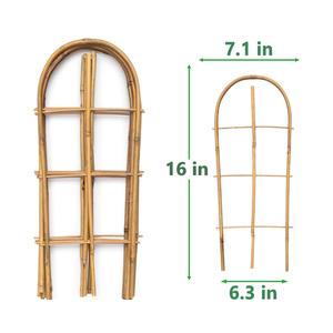 Treillis de jardin en bambou en gros pour plantes grimpantes, en forme de U, pour plantes en pot d'extérieur et d'intérieur, du Vietnam - Product Image 2