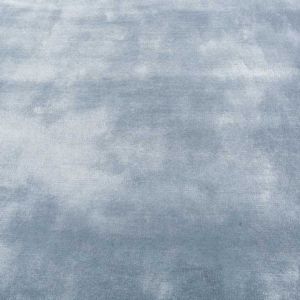 OEM Luxury Viscose silk Plain Area Rug Hand Loom SkyBlue Carpet Cut Pile Plain Luxury Washable Non-Slip Medium Pile High Quality - Product Image 3