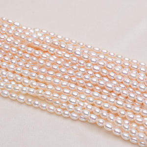 สร้อยคอมุกน้ำจืด Tilian ขนาด 4-5 มม. แสงเงาสวยงาม ไร้ตำหนิ ไข่มุกเบบี้  แบบกึ่งสำเร็จรูป สำหรับใส่ที่ไหปลาร้า - Product Image 2