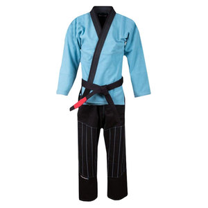 Kimono de Jiu Jitsu para Artes Marciales Bjj Gi, Costuras Resistentes, Ajuste Cómodo, Tela Ligera de Spandex/Poliéster, Transpirable y de Secado Rápido - Product Image 1