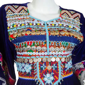 Nouvelle Arrivée en Gros Robe Afghane Personnalisée pour Femmes Style 2026 Robe Afghane Musulmane à Manches Longues pour Femmes - Product Image 4