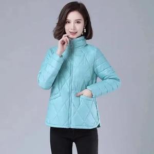 เสื้อแจ็คเก็ตผ้าแคนวาสแบบบุนวมทรงบับเบิ้ลสำหรับผู้หญิงไซส์ใหญ่ ดีไซน์ใหม่สำหรับฤดูหนาว/ฤดูใบไม้ร่วง พร้อมซิป ระบายอากาศได้ดีและกันลม - Product Image 5