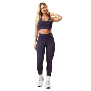 Leggings de sport tricotés respirants sans coutures taille mi-haute pour femme – Idéaux pour le fitness, le yoga, la course et l'entraînement (compression) - Product Image 1