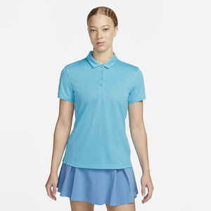 Polos de golf de algodón para mujer con logotipo personalizado, transpirables, de secado rápido, ecológicos, con serigrafía, para entrenamiento. - Product Image 1