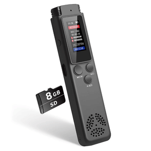 Registratore Vocale Digitale Ricaricabile USB da 4GB con Display LCD per Riunioni e Uso Domestico - Product Image 1