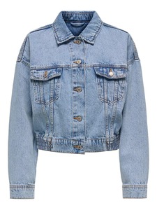 Best Stylish Women Denim Jacket with Turn Fur Collar Sleeves Faded Color Ripped Style Cotton-<b>Padded</b> Knitted Women Jeans Jacket - Product Image 4
