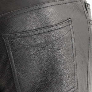 กางเกงหนังสไตล์ยีนส์สำหรับผู้หญิง - Product Image 4