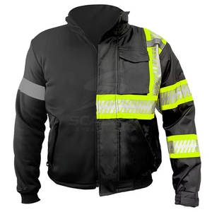 Chaqueta de seguridad para hombres, diseñada para una alta durabilidad y alta visibilidad en cualquier condición. - Product Image 2