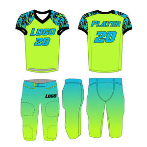 Uniformes de football américain sur mesure pour équipe, séchage rapide, haute qualité, coupe ample, pour hommes et femmes - Product Image 1