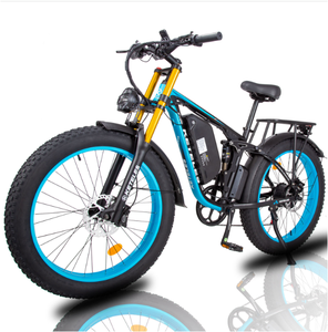 Bicicleta Eléctrica de Montaña Industrial K800 48V 23AH con Batería de Litio, Doble Suspensión, Motor sin Escobillas, Llantas Gruesas de 26 Pulgadas, 7 Velocidades, Aleación de Aluminio - Product Image 2