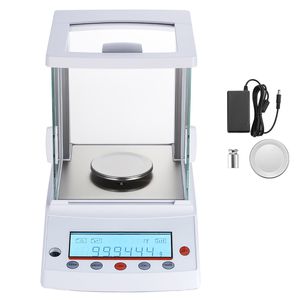 Bilancia Analitica Digitale di Alta Precisione 220g x 0,1mg (0,0001g) con 4 Unità di Misura (g/oz/ct/mg) - Product Image 1