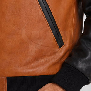 Chaqueta de Cuero de Béisbol de Estilo Clásico, Cómoda de Usar, Chaqueta de Cuero de Béisbol Premium - Product Image 5