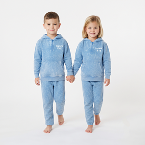 Conjunto Deportivo Infantil al por Mayor con Sudadera de Media Cremallera, Lavado Ácido, Algodón, Estampado Personalizado, Corte Regular, Unisex - Product Image 3