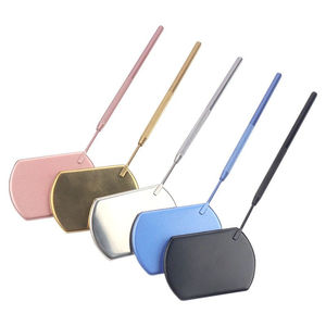 Customized Logo Square Multi-Color <b>Plastic</b> Double Sided Foldable Lighted Cosmetic Eyelash Checking <b>Mirror</b> - Product Image 2