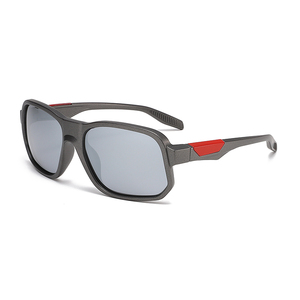 Lunettes de soleil sportives unisexe TR90 à monture large et polarisées TAC, dernière mode, confortables, durables, légères (24g), modèle 2026 - Product Image 6