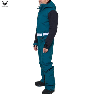 Traje de Esquí de Poliéster de Una Pieza, Resistente al Viento, con Cintura Ajustable, Tejido Transpirable y Múltiples Bolsillos, Servicio OEM ODM de Última Generación - Product Image 3