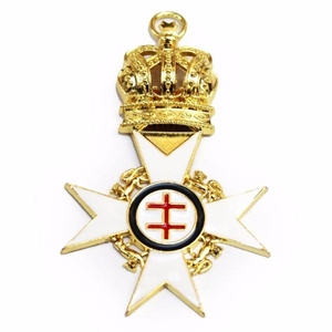 Grand Recorder Knights Templar <b>Masonic</b> Collar Jewel Gold Finish Quill Emblem Laurel Wreath Ceremonial Regalia - Product Image 6