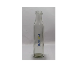 Botella de Vidrio de 250 ml para Aceite, Botella Vacía de Grado Alimenticio para Aceite de Oliva, Vinagre, Salsas, Aderezos, Bebidas, Envase Reutilizable, Suministro al por Mayor - Product Image 2
