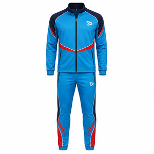 Baseball Training Uniform Set Full <b>Zip</b> Warmup Jacket With Tapered Ankle Pants Athletic Team Sportswear Bulk - Product Image 1