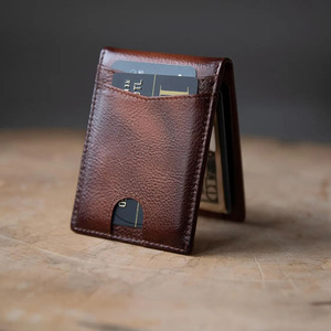 Portefeuilles en cuir pour hommes faits à la main, bifold, sécurisés RFID, fournisseur en gros, OEM, personnalisation de la marque, accessoires haut de gamme, livraison mondiale à bas prix - Product Image 5