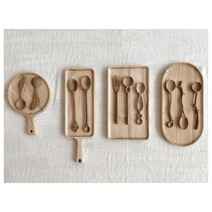 Wooden <b>spoon</b> handcrafted using smooth hardwood material for mixing cooking and <b>serving</b> dishes, Vietnam artisan product - Product Image 3