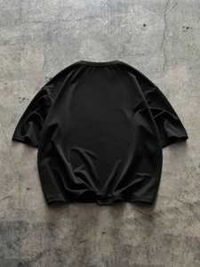 Nouvelle Arrivée Maillot de Football Américain de Haute Qualité en Jersey Uni Anti-rétrécissement Col Rond OEM T-shirt Doux Unisexe Coupe Ample Manches Courtes - Product Image 2