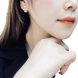 Nouvelles perles Edison rondes de 14-15 mm, peau de bébé, pour perles de buffle, lumière intense, lisses, boucles d'oreilles à clous avec des défauts extrêmes - Product Image 5