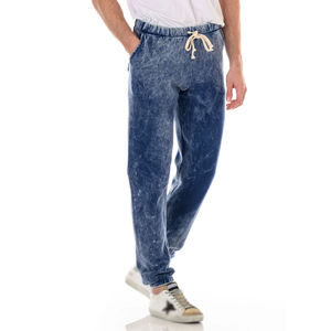 Pantalones Deportivos Casuales para Hombre de Alta Calidad, con Logotipo Personalizado en Relieve, Lavado Ácido, Joggers de Algodón Grueso, Pantalones para Hombre Lavados - Product Image 3