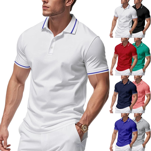 Camiseta Polo Personalizada de Verano para Hombre, de Secado Rápido, con Cuello Solapa, Manga Corta, para Maratón, Publicitaria - Product Image 1