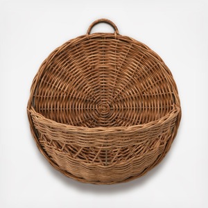 Home wall decor & storage <b>wicker</b> hanging <b>basket</b> multi purpose braided rattan <b>baskets</b> for sale - Product Image 6