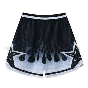 Pantalones Cortos Deportivos Casuales de Malla para Hombre, Ligeros, Transpirables, de Secado Rápido, con Cierre de Cordón, Estilo Hip Hop - Product Image 4