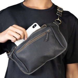 Sac banane sport Econex en PU avec fermeture éclair, sangle détachable, capacité inférieure à 21L, pour femmes, chasse, usage extérieur, compatible téléphones - Product Image 2