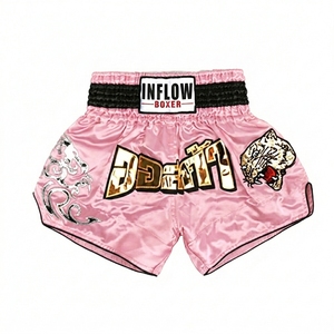 Custom Muay Thai Fight Shorts Stretch Performance Training Apparel Breathable Kickboxing Shorts Lightweight <b>Athletic</b> Wear - Product Image 4