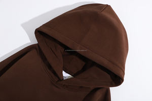 Sudadera con Capucha Personalizada con Impresión de Logotipo, 420 GSM, Felpa de Algodón, Lisa, Unisex, Sin Cordones, Gruesa, para Hombre - Product Image 2