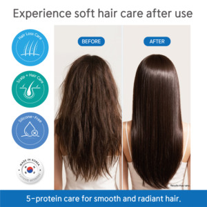 Tratamiento para el Cuidado del Cuero Cabelludo HAIRSTRO Hecho en Corea 200ml Sin Silicona Cuidado Capilar Funcional Anticaída Complejo de Proteínas Cuero Cabelludo Saludable - Product Image 5