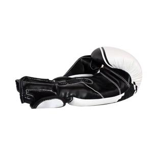 Gants de boxe en cuir PU personnalisables en gros avec évacuation de l'humidité et fermeture à lacets pour l'entraînement MMA et l'utilisation sur sac de frappe - Product Image 3