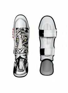 Protège-tibias professionnels robustes pour Muay Thai, Kick Boxing, MMA, arts martiaux, entraînement complet, protection intégrale pour hommes - Product Image 5