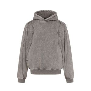 Sweats à capuche de qualité supérieure pour homme, collection hiver en coton mélangé, personnalisables et respirants. - Product Image 2