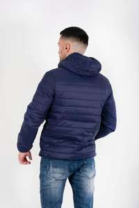 Chaquetas Acolchadas Personalizadas al por Mayor para Hombre, Chaquetas Acolchadas para Exteriores OEM, Chaquetas de Burbuja para Hombre - Product Image 5
