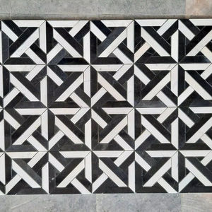 Losas de Mármol de Calcita Blanco Lechoso Procesadas en Fábrica, Modernas, Pulimentadas, Resistentes al Agua, Duraderas, Ecológicas, con Garantía de por Vida - Product Image 1